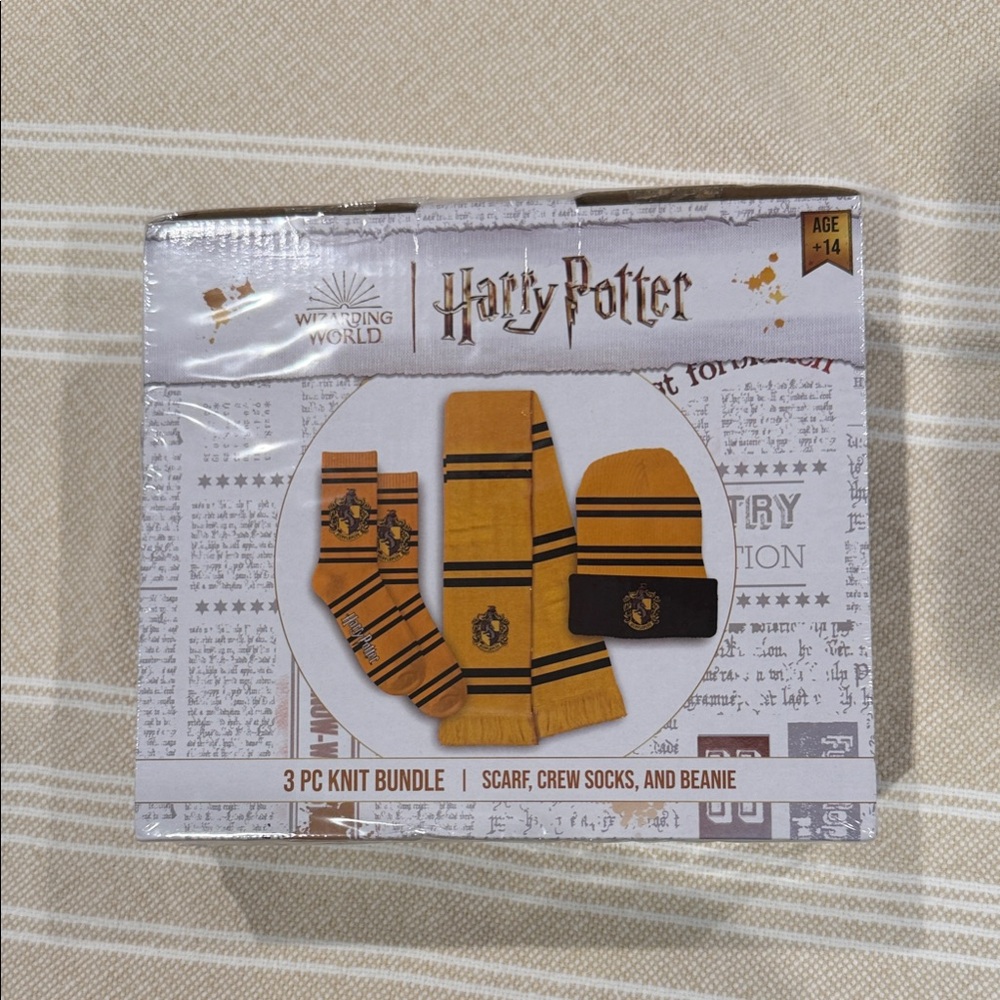 3-Piece Knit Set with Beanie, Socks, and Scarf